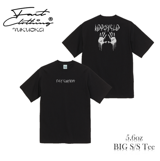 ”Repsycle"Big Silhouett Tee