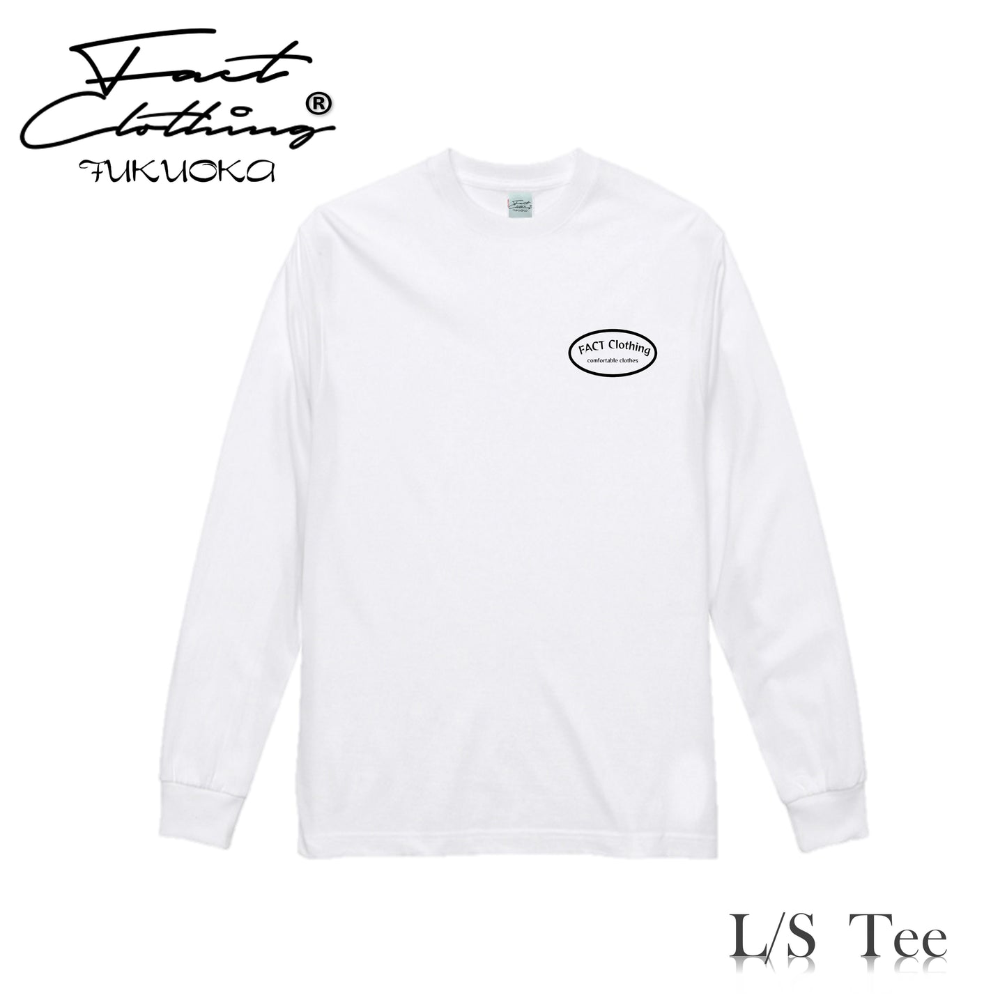 "Simple Logo L/S shirt"