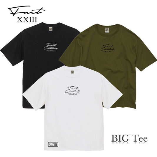 ”BIGシルエット Simple Logo S/S Tee